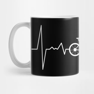 HEART RATE BIKE HEART BEAT Mug